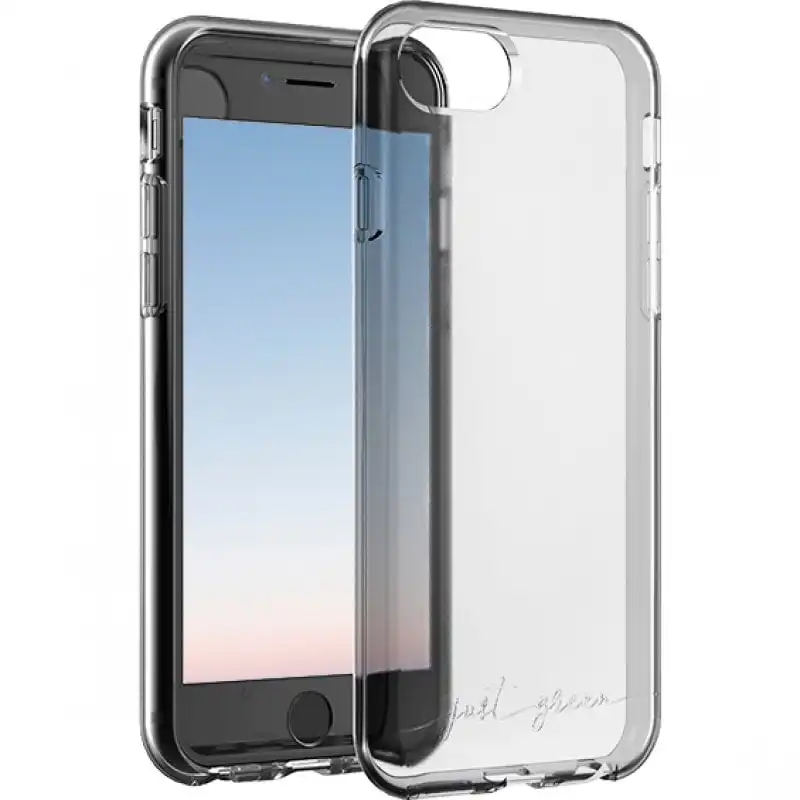 Just Green Carcasa Transparente Biodegradable para iPhone 6/6S/7/8/SE2020