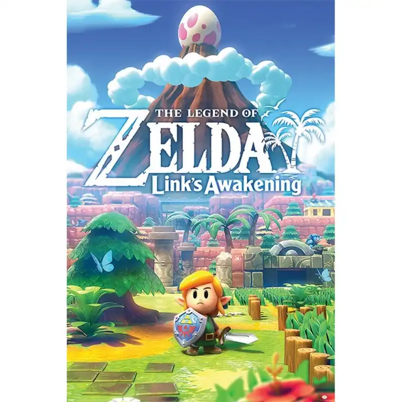 Pyramid Maxi Póster The Legend Of Zelda El Despertar de Link 91.5x61cm