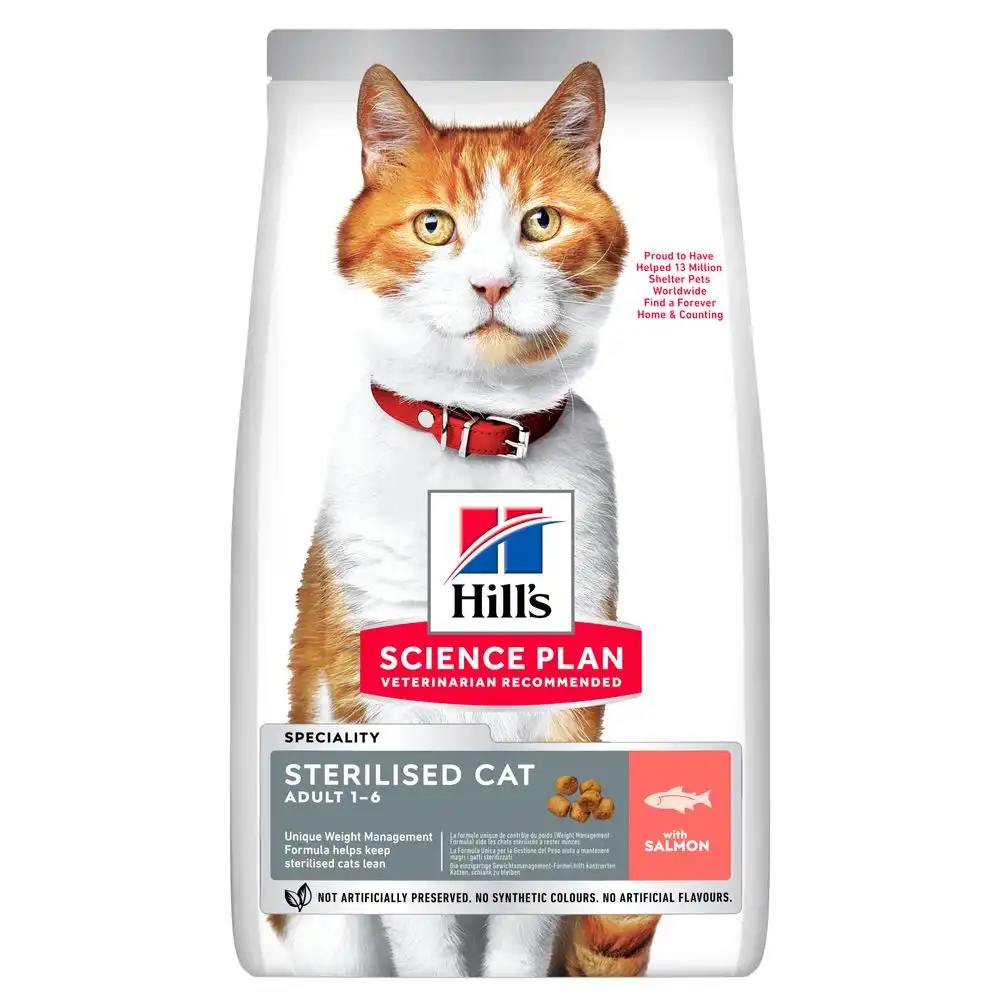 10 KG 10 KG Hill's Science Plan Sterilised Young Adult Atún pienso para gatos