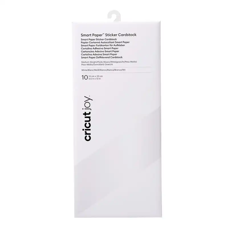 Cartulina Adhesiva Cricut Joy™ Smart Paper™, Blanca