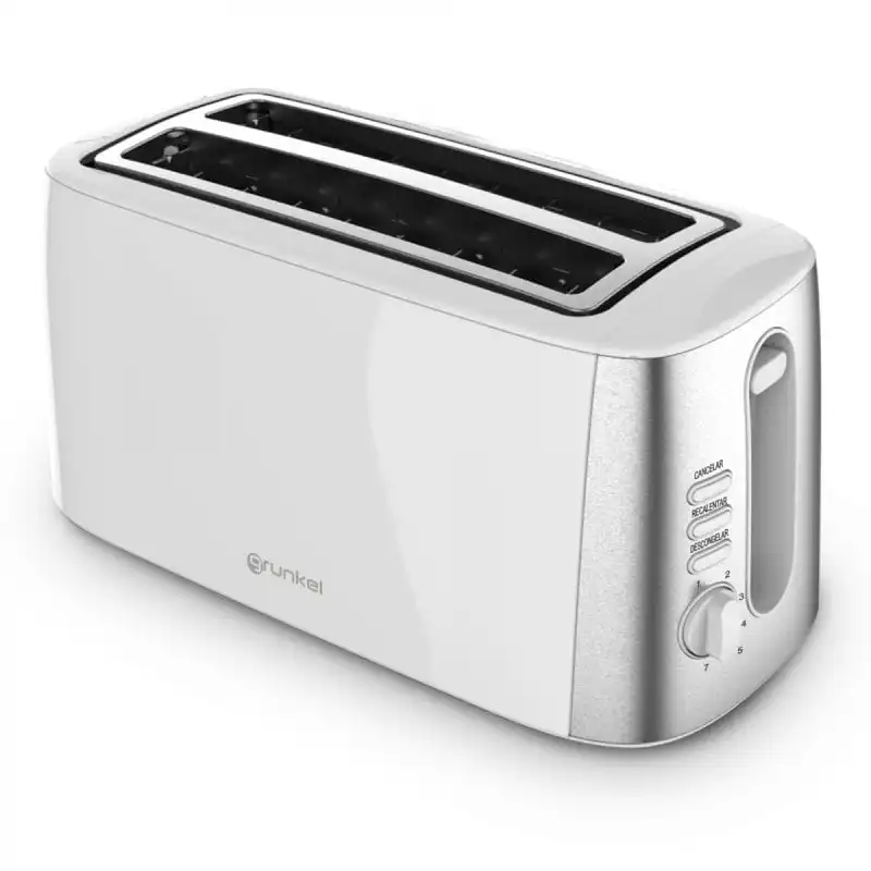 Grunkel TS-DOBLEMAXI Tostador de Doble Ranura Extra Ancha 1400W