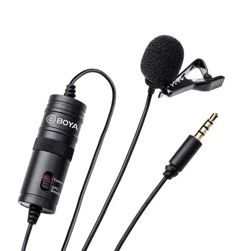 Boya BY-M1 Micrófono Omnidireccional Profesional para Cámaras Réflex