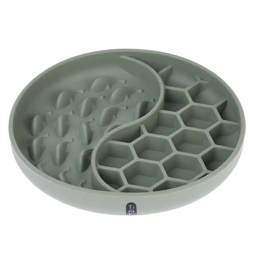 Comedero antivoracidad TIAKI Panal - 19 x 3,5 cm (diám. x Al) aprox.