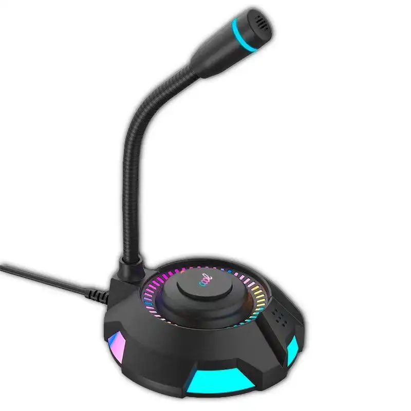Cool Micrófono Gaming USB LED RGB