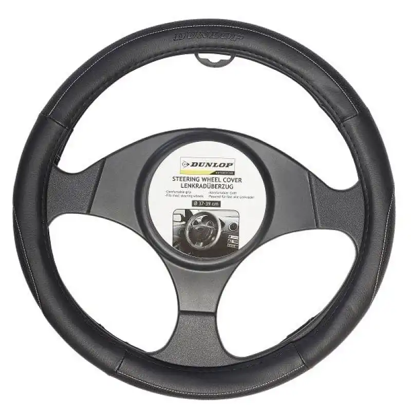Dunlop Funda Protectora para Volante Universal Negra 37-39cm