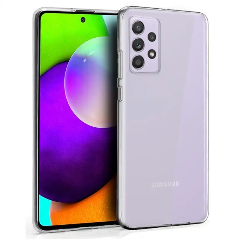 Cool Funda Silicona Transparente para Samsung A525 Galaxy A52 / A52 5G / A52s 5G
