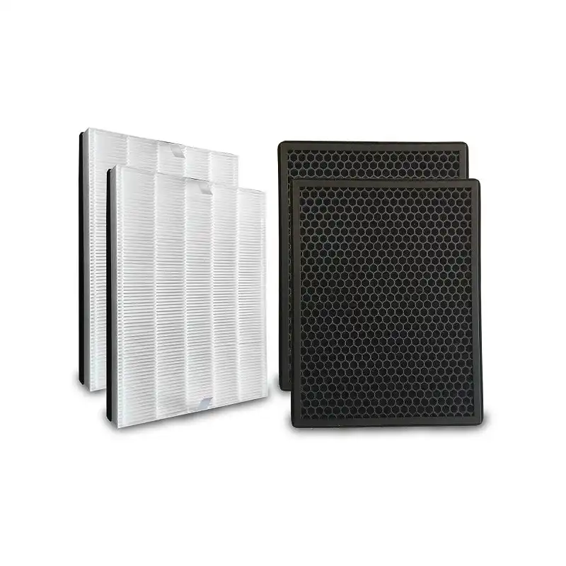 Noaton Set 2 Filtros Repuesto Hepa + 2 Carbón Compatible con Philips Ac2889, Ac2887, Ac2882