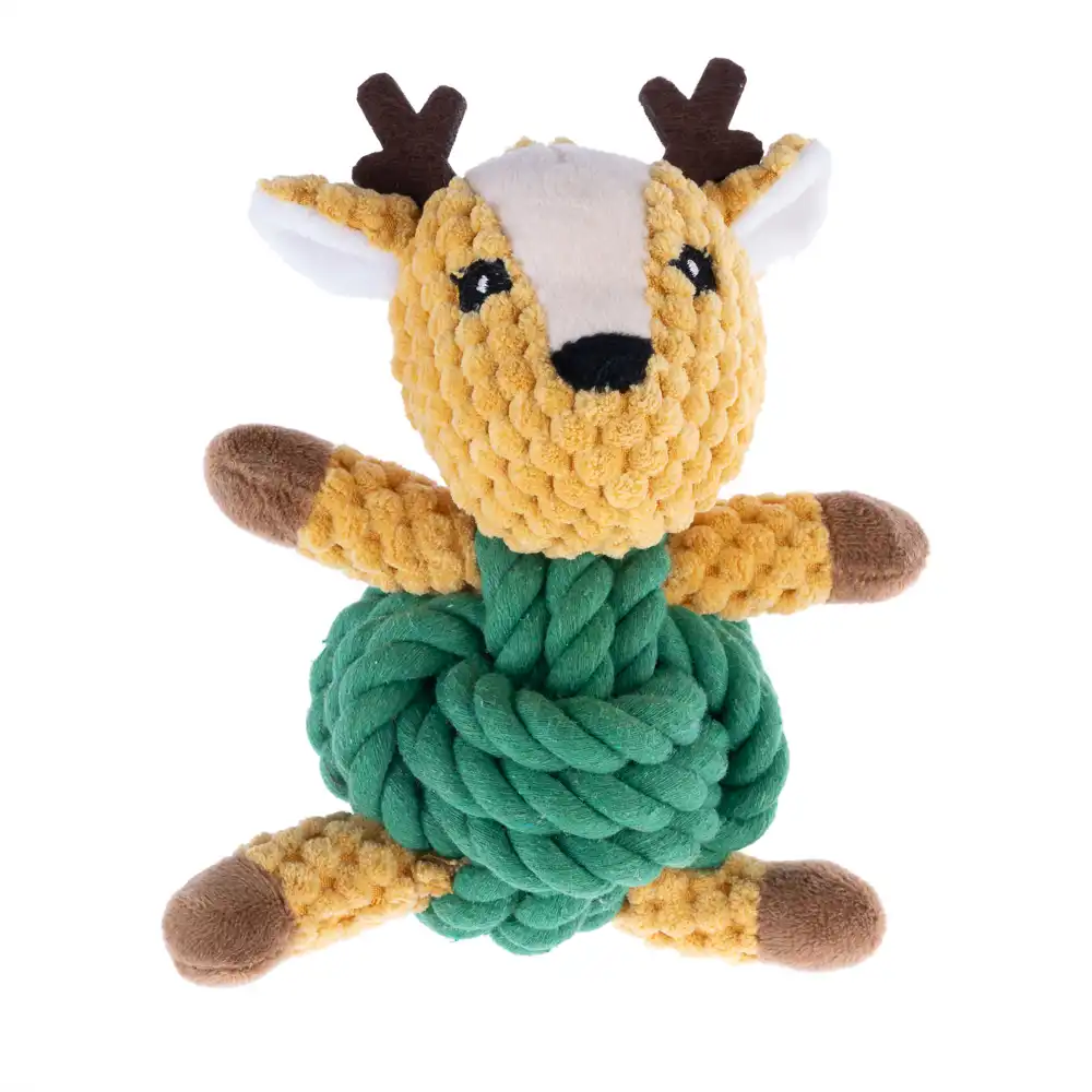 para perro TIAKI reno con cuerda - 18 x 13 x 8 cm (L x An x Al))