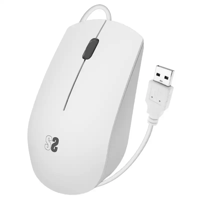 Subblim Business Ratón Silencioso 1200 DPI Blanco