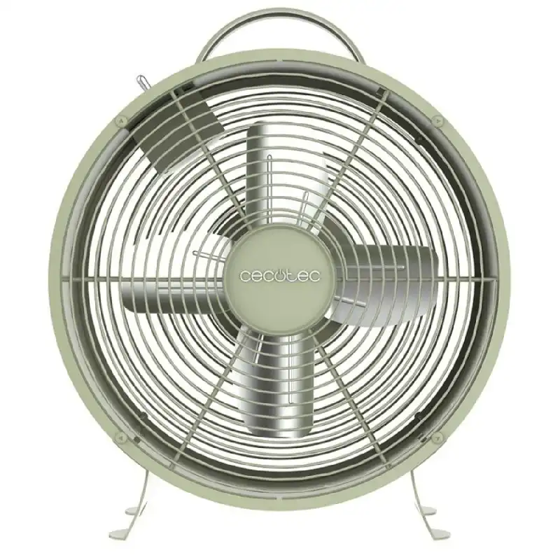 Cecotec EnergySilence 400 Retrodesk Green Ventilador de Sobremesa 25W Verde