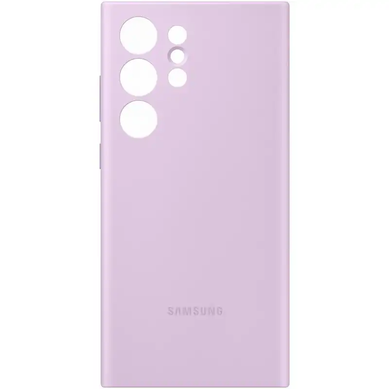 Samsung Silicone Case Funda Silicona Lavanda para Galaxy S23 Ultra