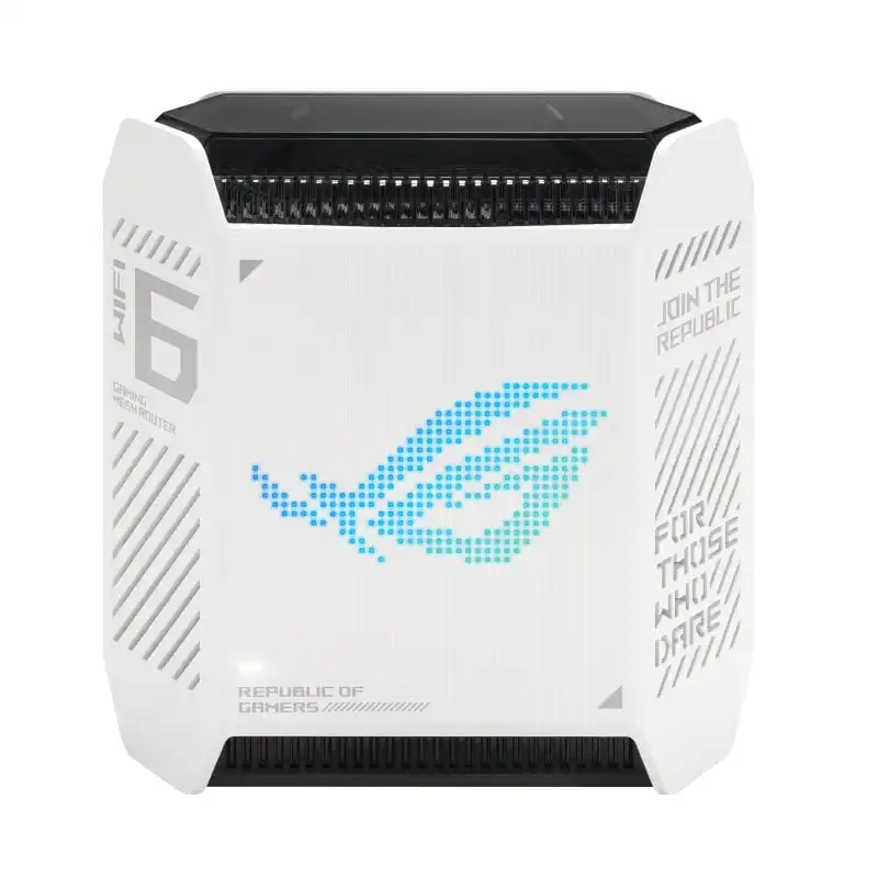 ASUS ROG Rapture GT6 Sistema Gaming WiFi 6 Mesh Tribanda Blanco