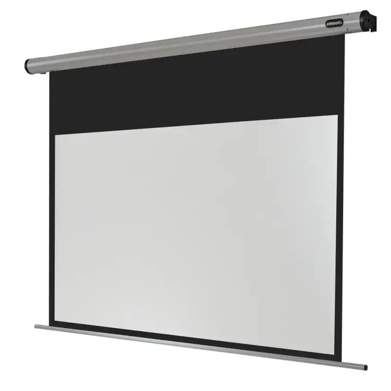 Celexon Home Cinema Pantalla de Proyección Eléctrica 160x90cm
