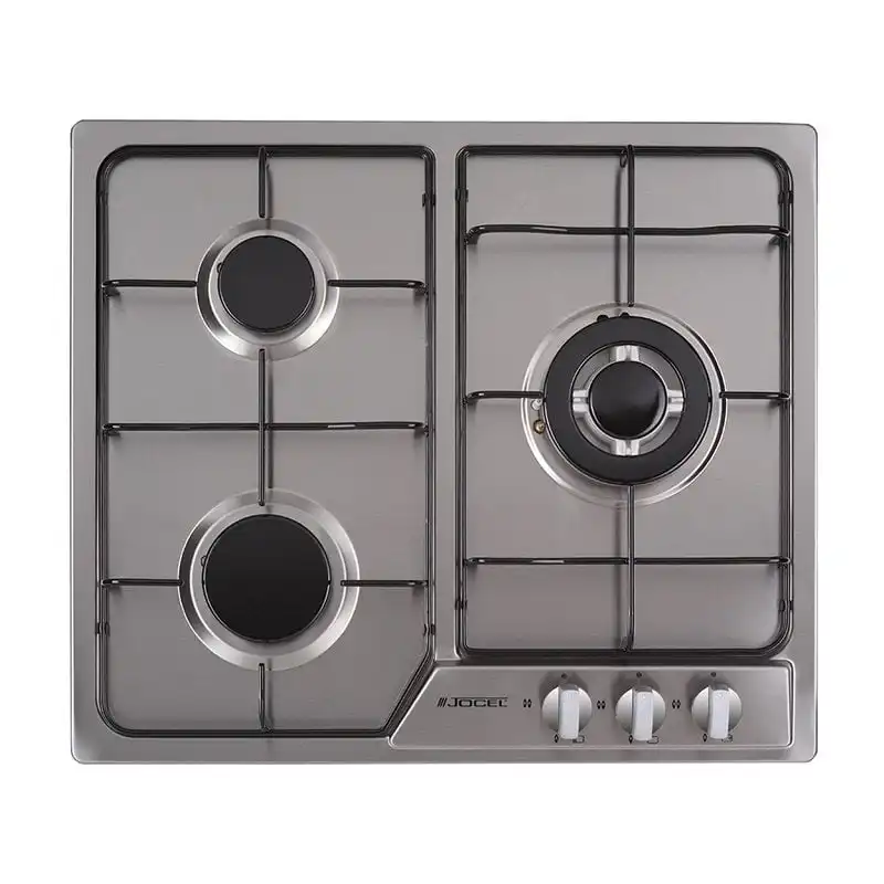 Jocel JP3GI008930 Placa a Gás 3 Queimadores Inox