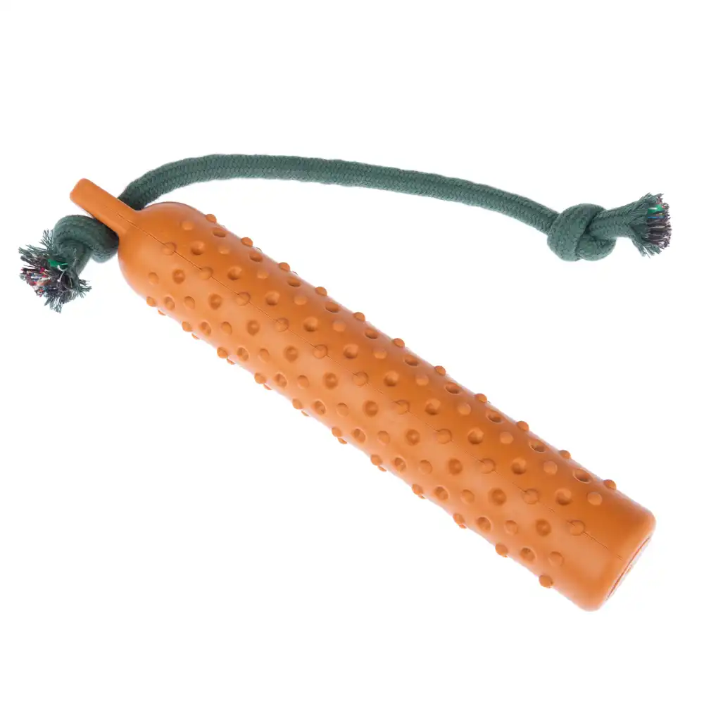 TIAKI señuelo flotante con cuerda para perros - 27,5 x 4,5 cm (L x Diám.)