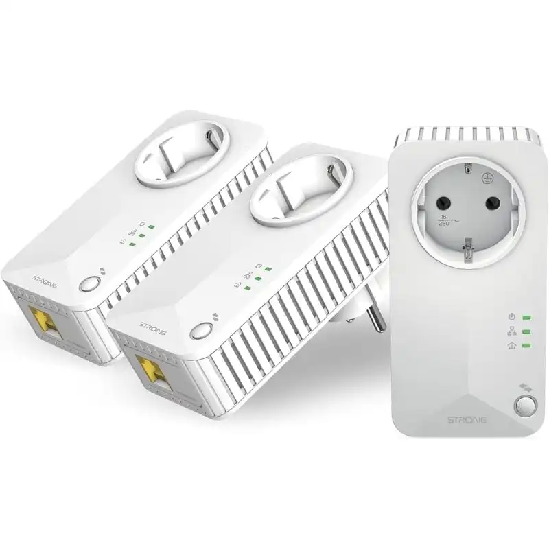 Strong Powerline 600 Triple Pack PLC 600 Mbit/s