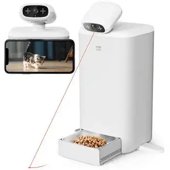 Hholove Comedero Gato Automático - Mascotas