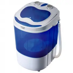 Adler AD 8051 Lavadora Centrifugadora Portátil 3Kg Blanco/Azul