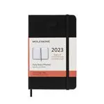 Agenda 2023 Moleskine Pocket día por página tapa dura negro