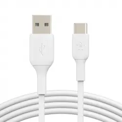 Belkin Boost Charge Cable USB-C a USB-A 15cm Blanco