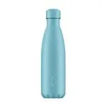 Botella Chilly's 500 ml pastel azul total