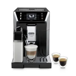 Cafetera Superautomática De'Longhi PrimaDonna Class ECAM550.65.SB con Molinillo incorporado, 1450 W, limpieza automatica Negro