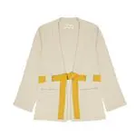 Chaqueta Kimono algodón Beige - Talla M