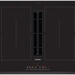 Encimera - Siemens ED731FQ15E, Eléctrica, Inducción, 4 zonas, 17 potencias, 38 cm, Negro