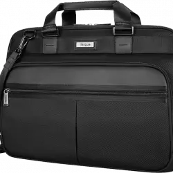 Maletín para portátil - Targus Mobile Elite, 15.6-16", Nylon, Poliuretano, Negro