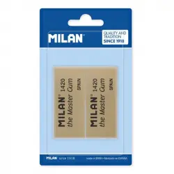 Milan Master Gum Blíster 2 Gomas para Bellas Artes