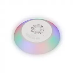 Mobile Tech Mermaid Altavoz Bluetooh Flotante RGB 5W Blanco