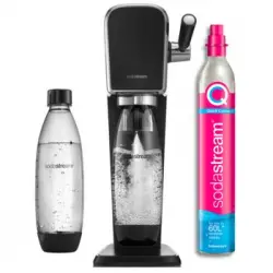 Sodastream Máquina De Refrescos De Agua + 2 Botellas + 1 Cilindro - Artnlv