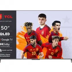 Tv qled 50'' tcl 50c735 4k uhd hdr smart tv