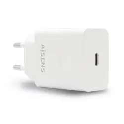 Aisens ASCH-1PD20-W Cargador de Pared USB-C 20W Blanco