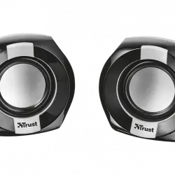 Altavoces para PC - Trust Polo, Alámbrico, 2 unidades, 8W, Negro