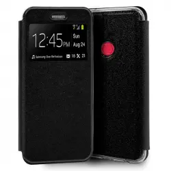 Cool Funda Flip Cover Liso Negro para Xiaomi Mi Play