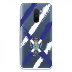 Funda Oficial Cd Tenerife Escudo Transparente Xiaomi Pocophone F1