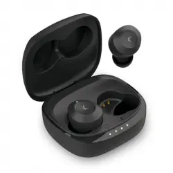 Ksix Oblivion Auriculares Inalámbricos Control Táctil Negros