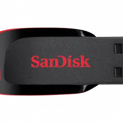 Memoria USB 128 GB - SanDisk Cruzer Blade, 2.0, USB-A, Ultracompacta, Unidad Flash Elegante, Negro