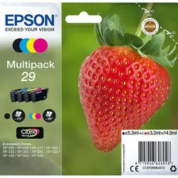 Pack de Cartucho de tintas 4 colores (CMYK) Epson 29 C13T29864012