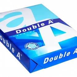 Papel Din A4 - Double A Premium, 80 g, 500 hojas, Blanco