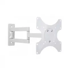 Soporte De Pared Techly Lcd 19 "-37" Inclinable / Giratorio 3 Articulaciones Blanco