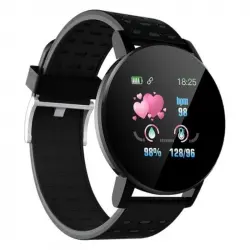 119 Plus Reloj Smartwatch Negro