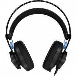 Auriculares gaming - Lenovo Legion H300 Stereo Gaming Headset, Cableado vía 3.5 mm, Micrófono, Negro