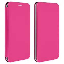 Avizar Funda Libro con Slide Fucsia para Smartphones de 5.4" a 6"