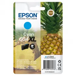 Epson - Cartucho De Tinta Original 604 XL Cian (T10H240)