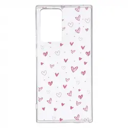 Funda Dibujo Corazones para Samsung Galaxy Note 20 Ultra