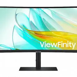 Monitor - Samsung ViewFinity S6 LS34C652UAUXEN, 34", UWQHD, 5ms, Max 100Hz, Negro