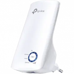 Repetidor WiFi - TP-Link WA850RE, 300 Mbps, Modo Punto Acceso, WPS, Puerto Ethernet, Blanco