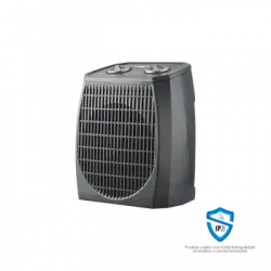 Bastilipo - Tip21-2000, Termoventilador Ip21, 2000w, Vertical, 2 Potencias,termostato, Color Gris